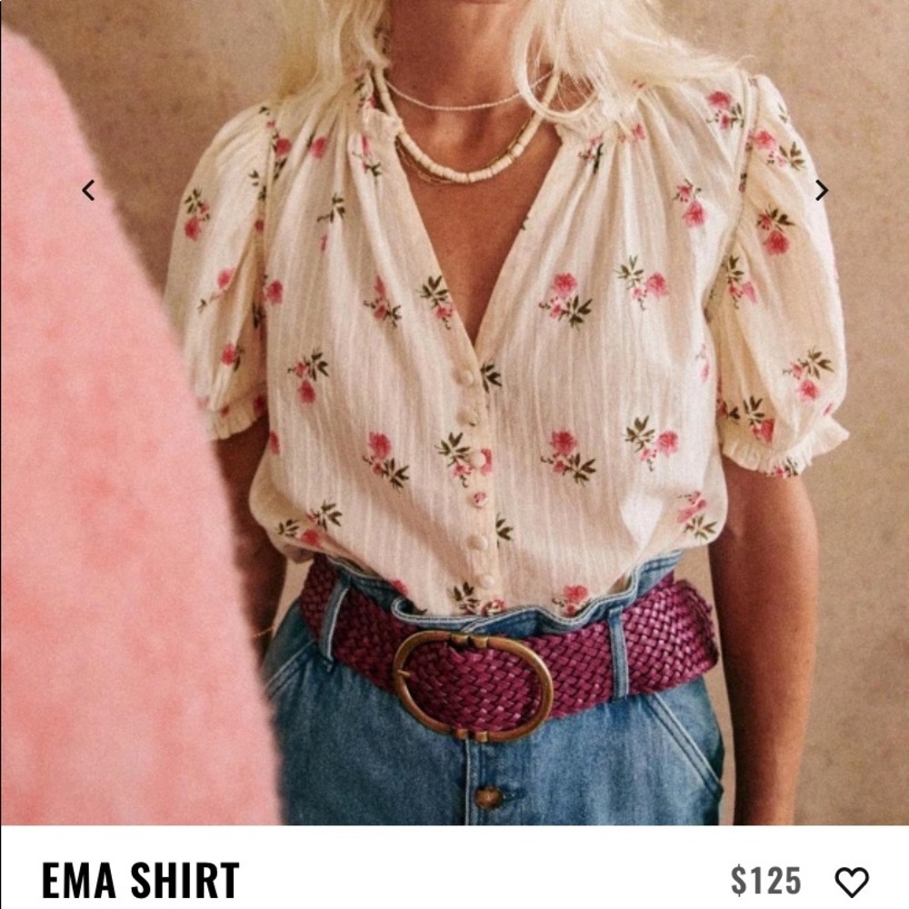 Pink spring Ema shirt
